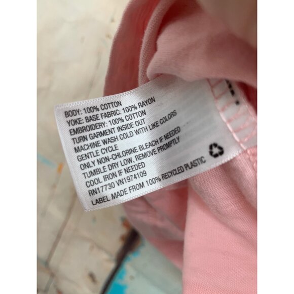 Knox Rose Womans XL Blouse PInk Cap Sleeve - Picture 6 of 8